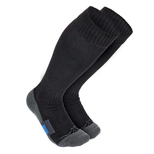 Wanderlust Air Travel Compression Socks - Premium Graduated Support Stockings For Men & Women - Prevents Swelling, Pain, Edema, & DVT! Great For Nurses, Airplane Flight, Running, Maternity, & More!