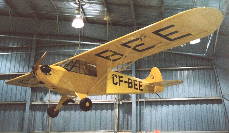 File:Taylor J-2 Cub CF-BEE Wetaskiwin Alberta 04.06.96R.jpg
