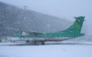 ATR72 600 Aer Lingus Regional in heavy snow