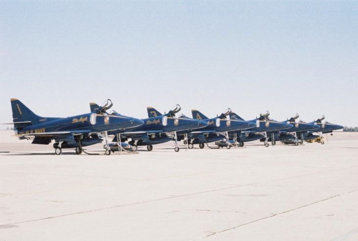Blue Angels Douglas A 4F Skyhawk