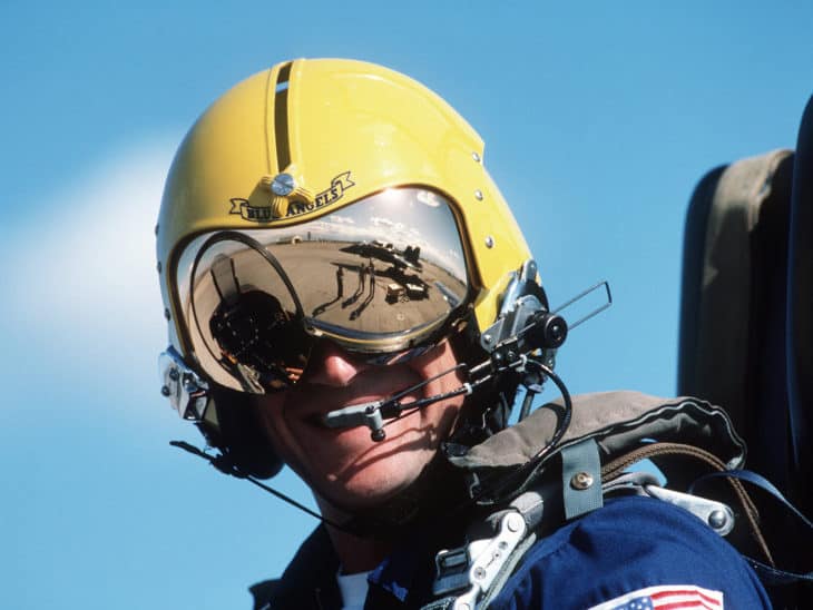 Blue Angels Pilot Helmet