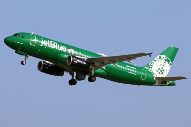 Boston Celtics JetBlue N595JB