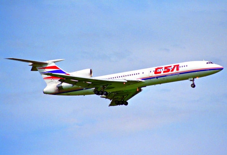 CSA Czech Airlines Tupolev 154M OK UCF