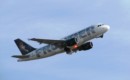 Frontier Airlines Airbus A319 100 takeoff