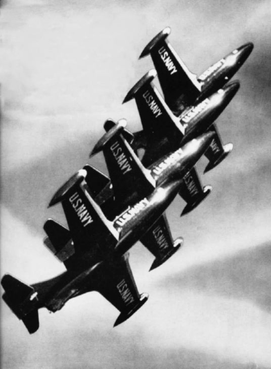 Grumman F9F 2 Panthers of the Blue Angels