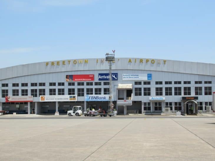 Lungi Airport Terminal Sierra Leone