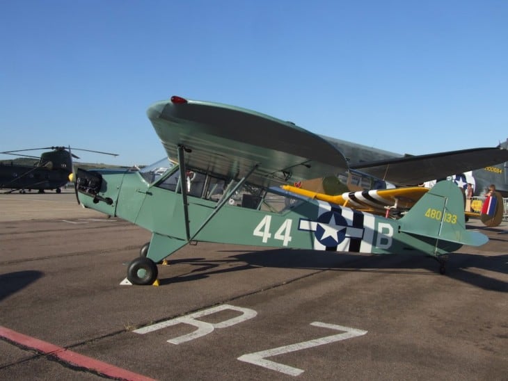 Piper J 2 Cub at Shoreham Airshow
