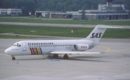 Scandinavian Airlines DC 9 21 at ZRH in 1998