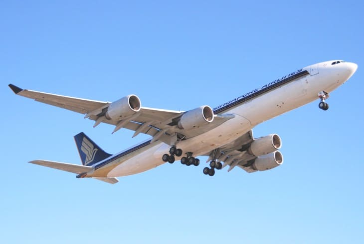 Singapore Airlines Airbus A340 500