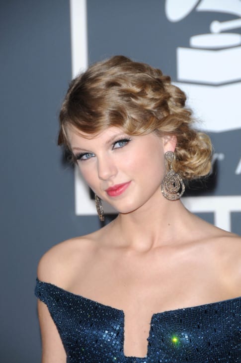 Taylor Swift at the 52nd Annual Grammy Awards