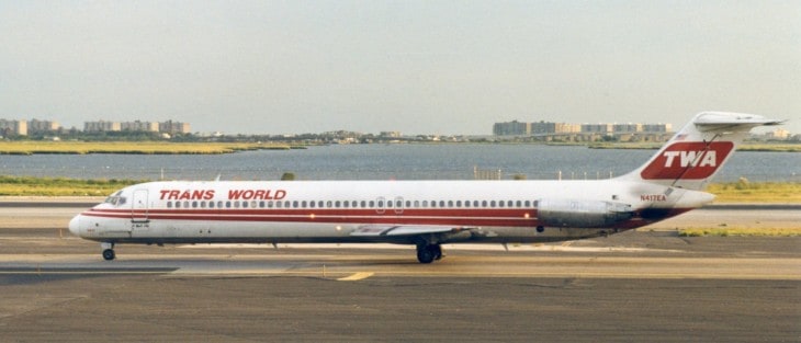 TWA McDonnell Douglas DC 9 51 at JFK