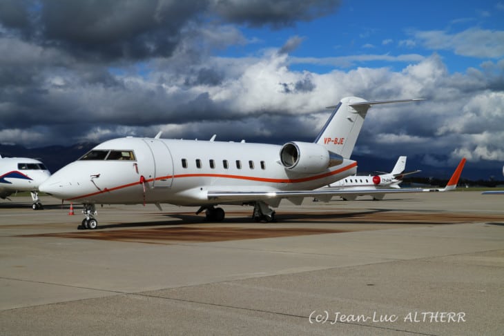 VP BJE Bombardier Challenger 604